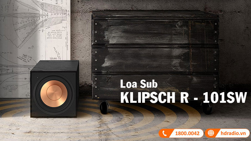 Loa sub Klipsch R-101SW