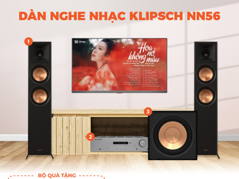 Dan nghe nhac Klipsch, Cambridge NN56