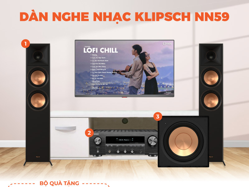 Dan nghe nhac Klipsch, Denon NN59