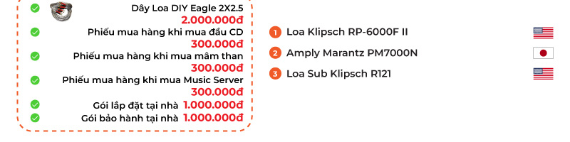 Dan nghe nhac Klipsch, Marantz NN60
