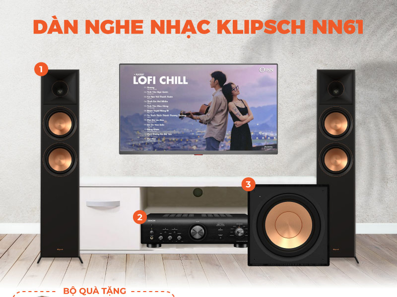 Dan nghe nhac Klipsch, Denon NN61
