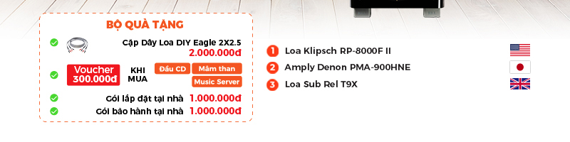 Dan nghe nhac Klipsch, Denon NN67