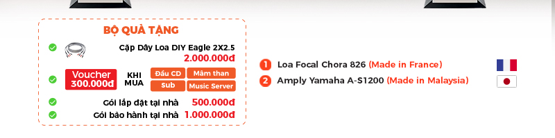 Dàn nghe nhạc Focal, Yamaha NN85