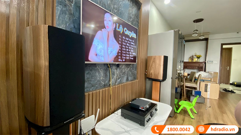 ảnh thực tế dàn nghe nhạc NN87