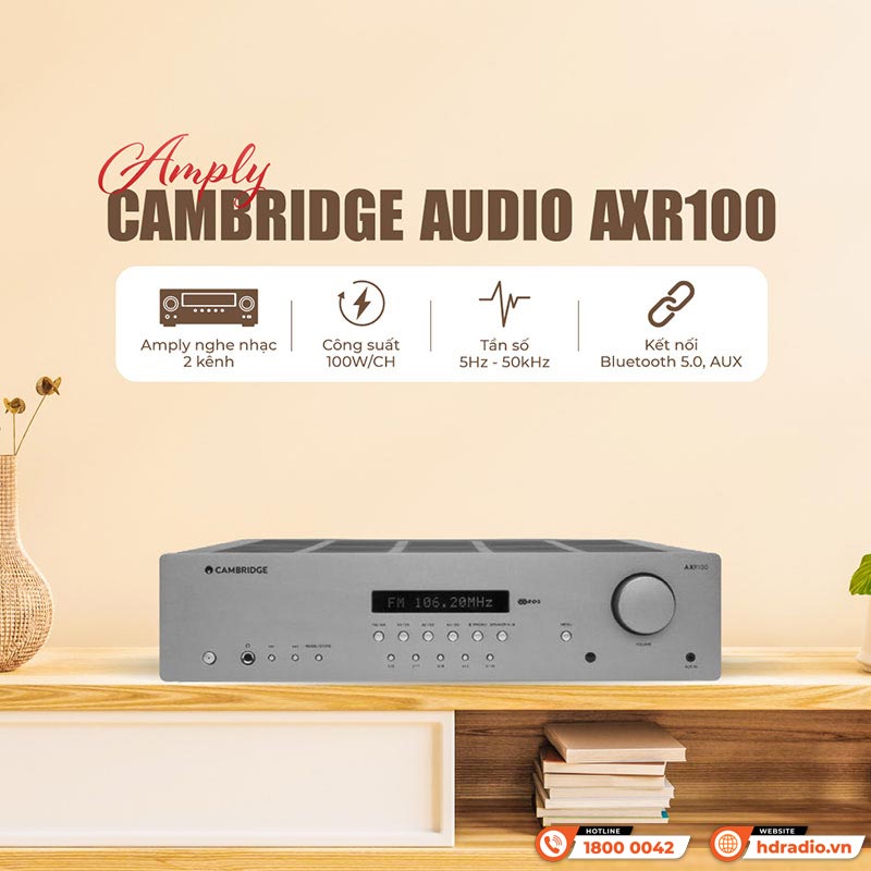  Amply Cambridge Audio AXR100