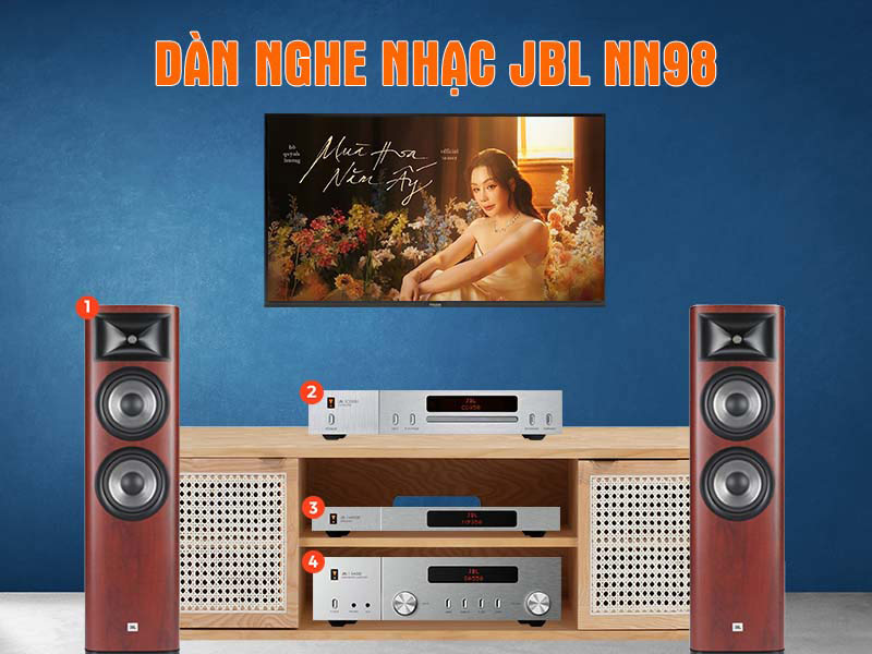 Dàn nghe nhạc có đầu CD JBL NN98 