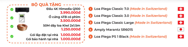 giá dan nghe nhac xem phim 5.1 Marantz PN25