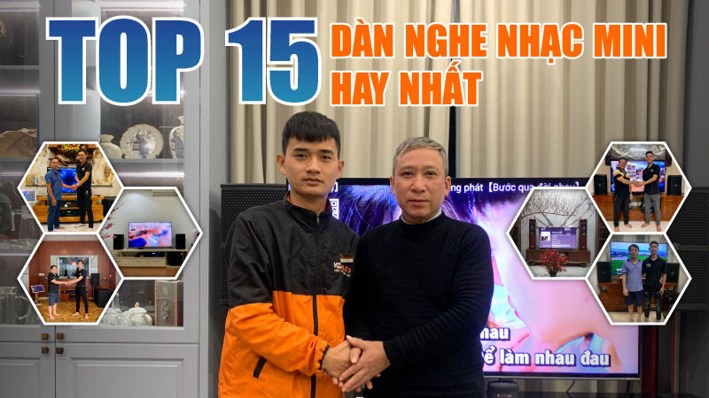 top 15 dàn nghe nhạc mini hay nhất