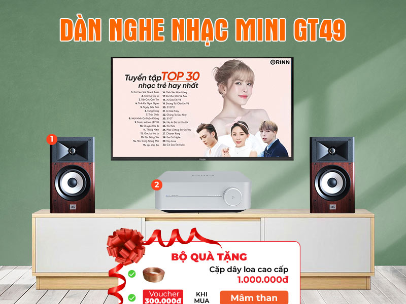 Dàn nghe nhạc mini GT49