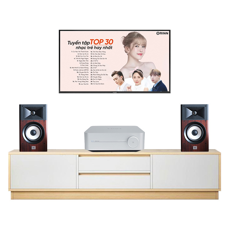 Dàn nghe nhạc mini GT49 (JBL Stage A130, Wiim Amp)