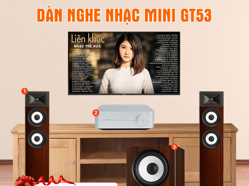 Dàn nghe nhạc mini GT53