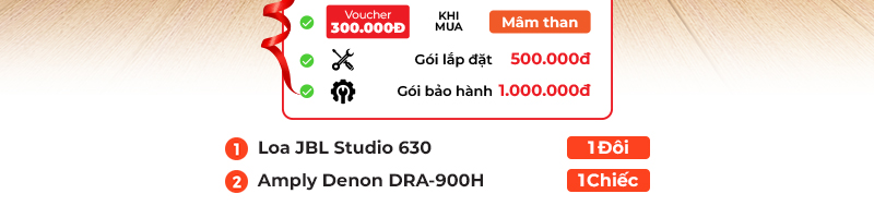 Dàn nghe nhạc Denon GT58