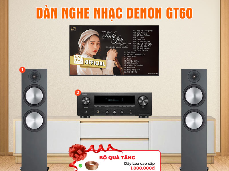 Dàn Nghe Nhạc Denon GT60