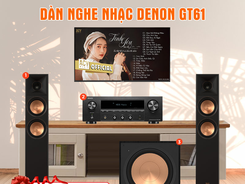 Dàn nghe nhạc Denon GT61