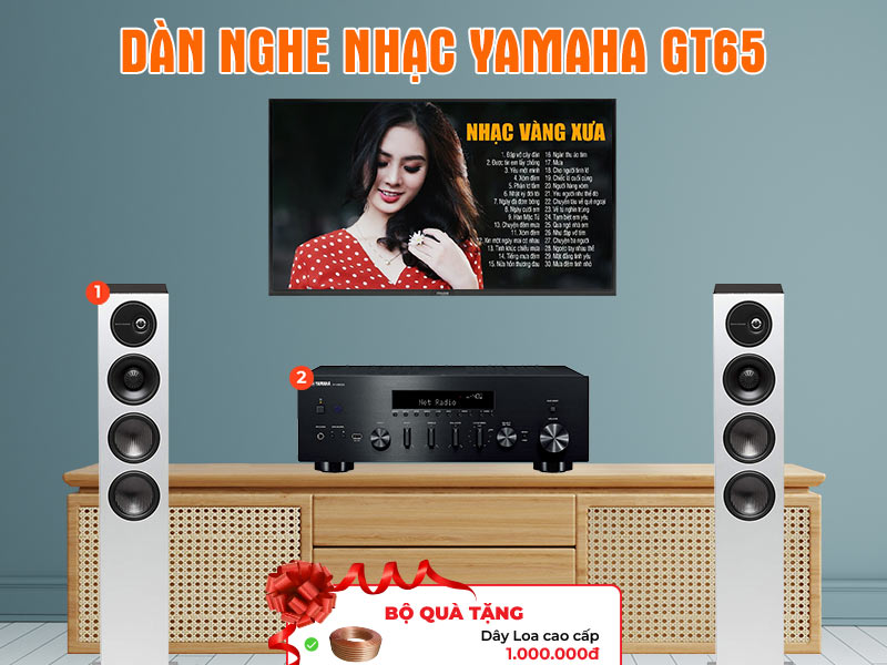 Dàn Nghe Nhạc Yamaha GT65 Dàn Nghe Nhạc Yamaha GT65