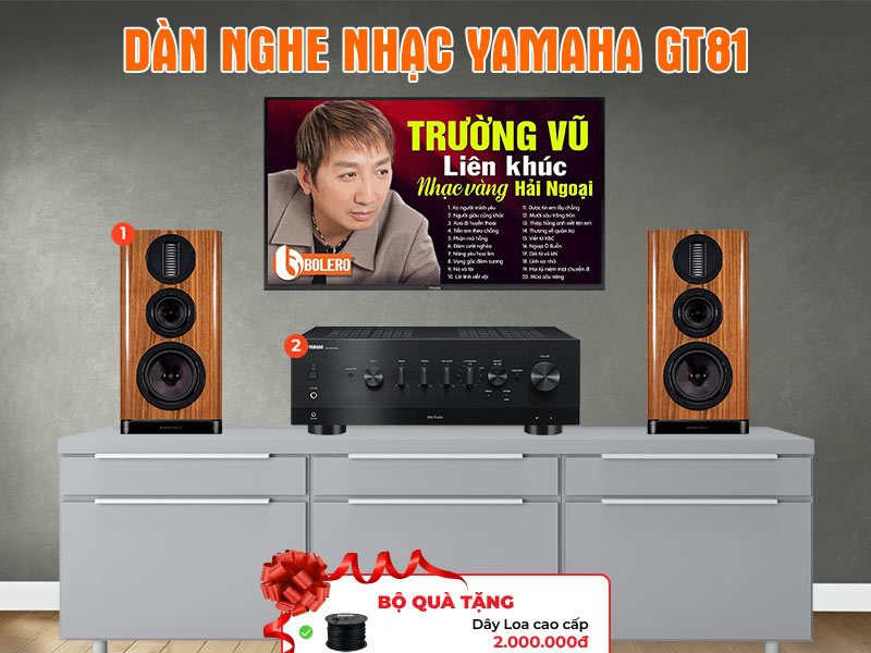 Dàn nghe nhạc Yamaha GT81