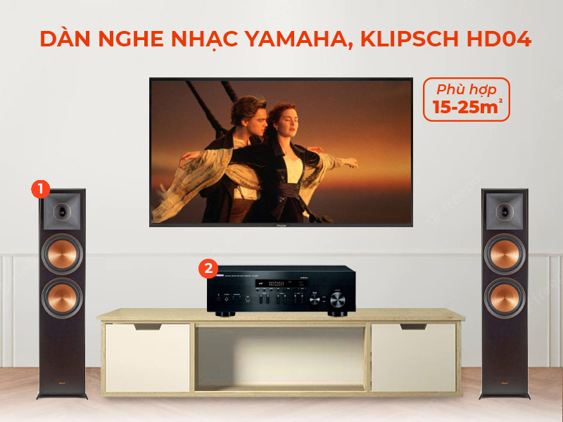 Dàn nghe nhạc HD04