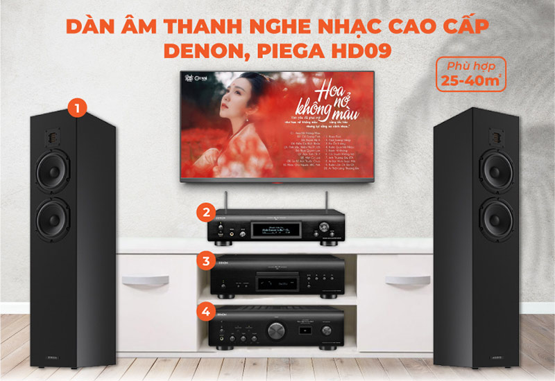 dan am thanh nghe nhac cao cap HD09