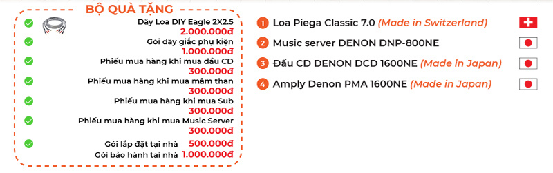 khuyen mai dan am thanh nghe nhac cao cap HD09