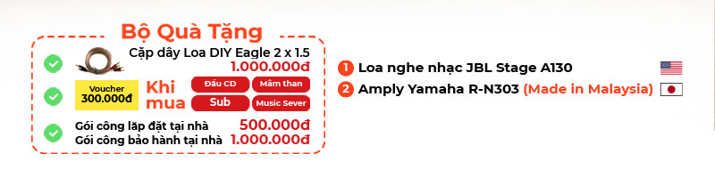 Dàn âm thanh nghe nhạc HD14 