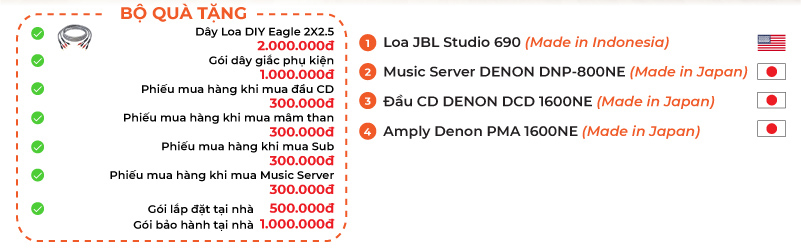 khuyến mãi Dàn âm thanh nghe nhạc HD16