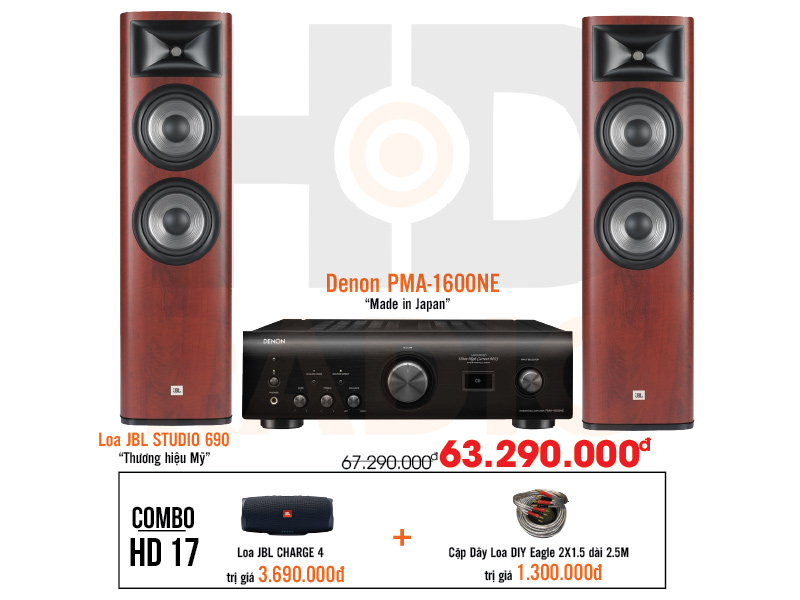 Dàn âm thanh nghe nhạc HD17