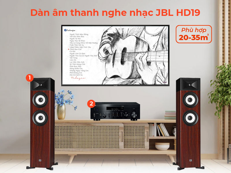 Dàn âm thanh nghe nhạc HD19