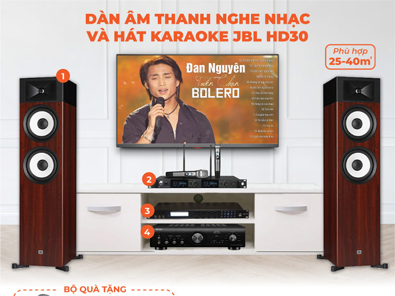 dan nghe nhac va hat karaoke HD30