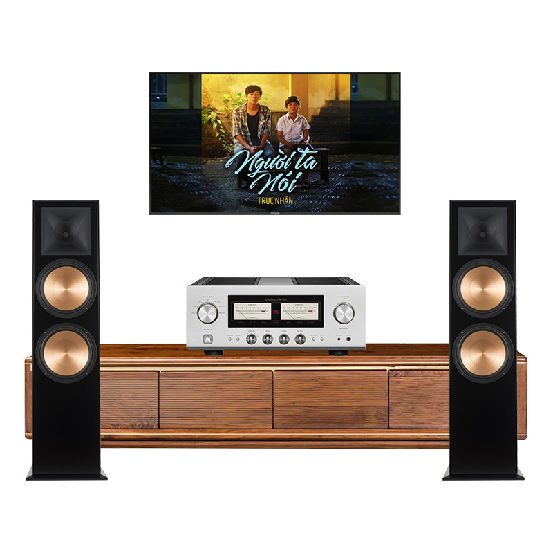 Dàn âm thanh nghe nhạc Hi-end Luxman HD51 (Luxman L-507Z, Klipsch RF7 III)