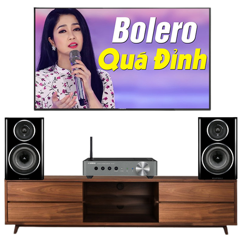 Dàn âm thanh Nghe Nhạc Mini Wharfedale HD65 (Yamaha WXA-50, Wharfedale Diamond 11.1)