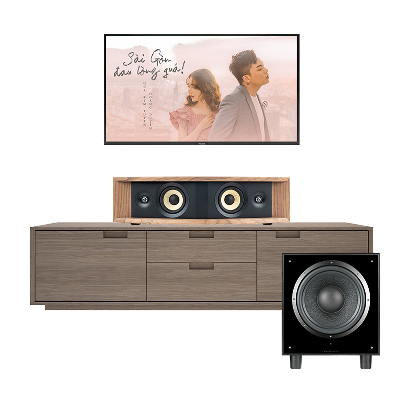 Dàn nghe nhạc JBL NH08 (JBL L42ms Music System, Sub Klipsch R101SW)