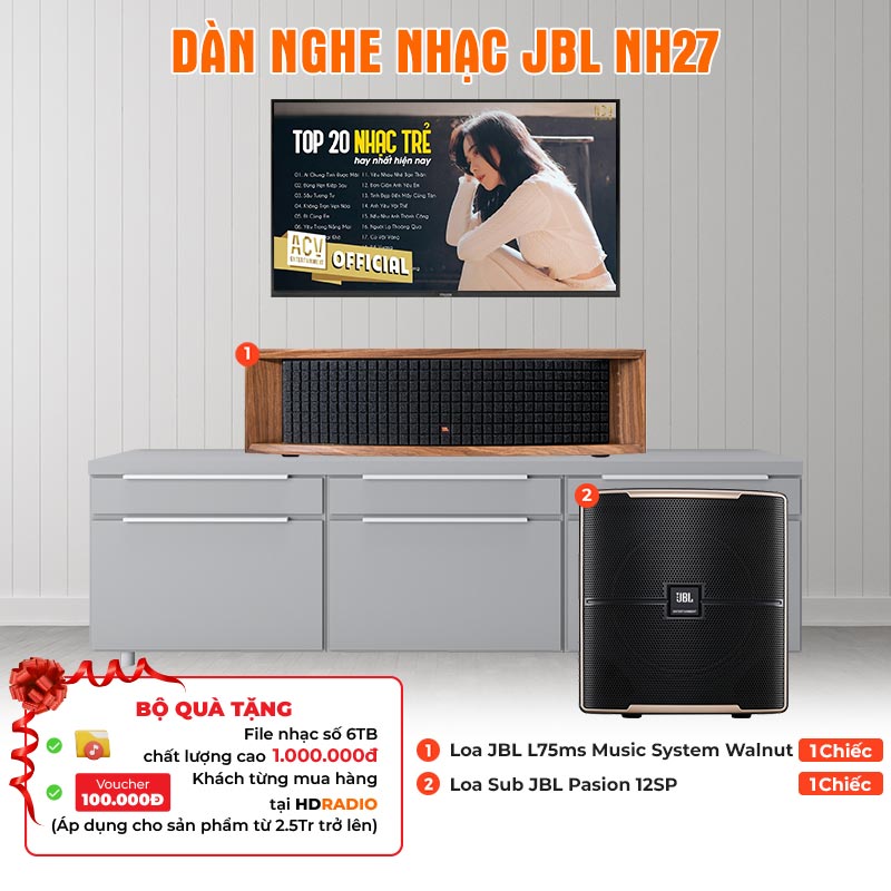 Dàn Nghe nhạc JBL NH27
