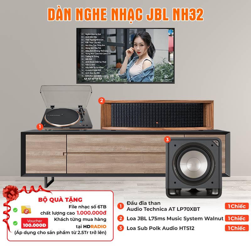 Dàn Nghe nhạc JBL NH32