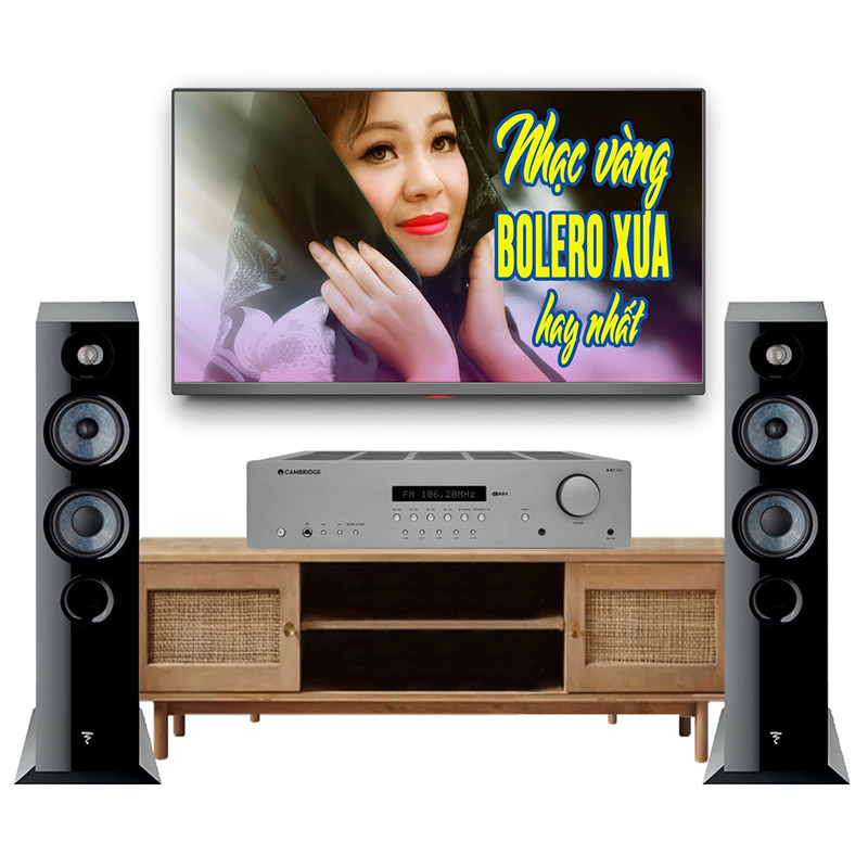Dàn nghe nhạc Focal, Cambridge NN13 (Focal 816 + Cambridge AXR100)