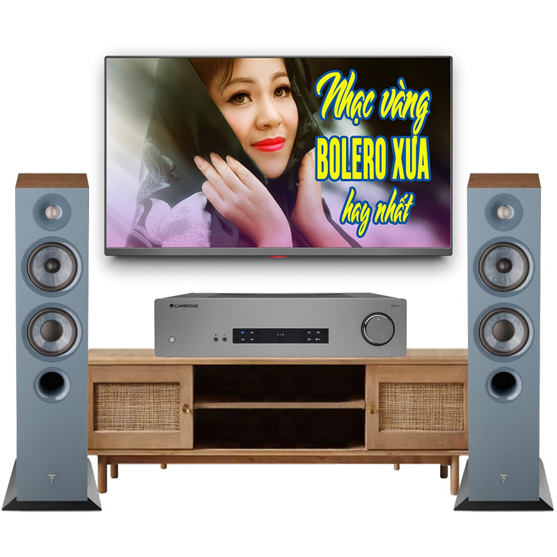 Dàn nghe nhạc Focal, Cambridge NN14 (Focal 816 + Cambridge CXA61)