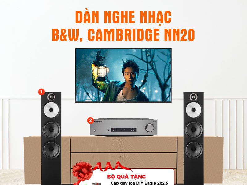 Dàn nghe nhạc B&W, Cambridge NN20