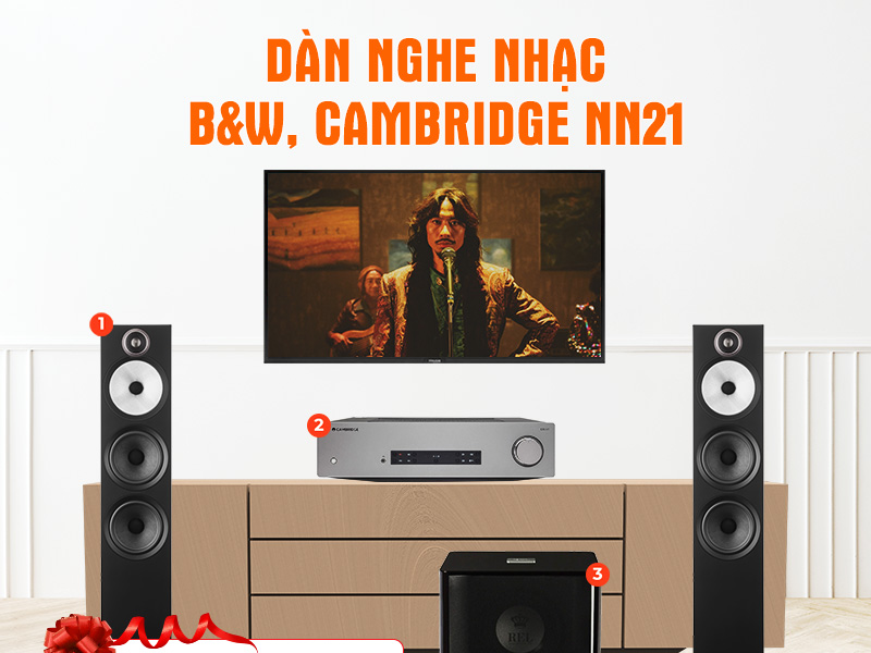 Dàn nghe nhạc B&W, Cambridge NN21