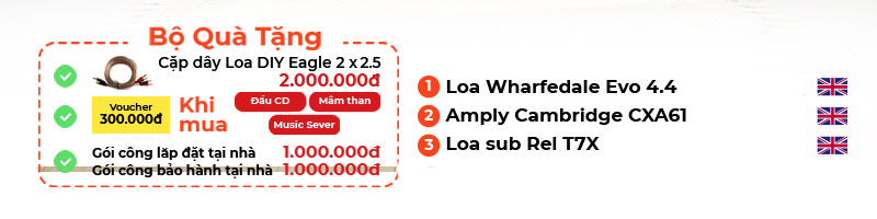 chú thích Dàn nghe nhạc Wharfedale, Cambridge NN23