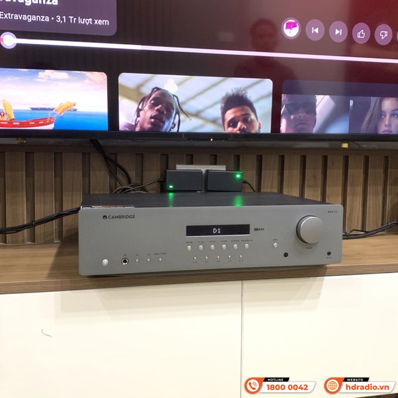 Dàn nghe nhạc Mini Wharfedale, Cambridge NN28 (Wharfedale Evo 4.2 + Cambridge AXR100)-6