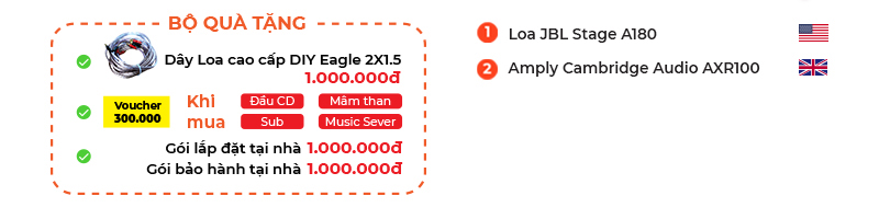 cac san pham trong dan nghe nhạc JBL NN35