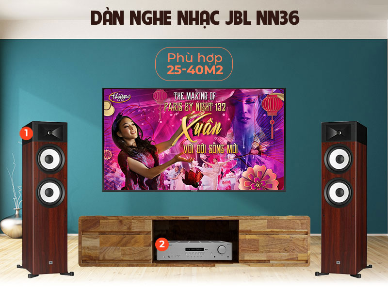 dan nghe nhạc JBL NN36