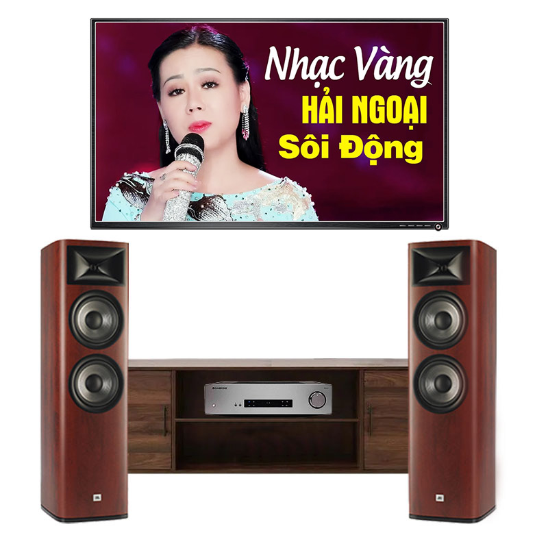 Dàn nghe nhạc JBL NN37 (JBL Studio 680 + Cambridge CXA61)