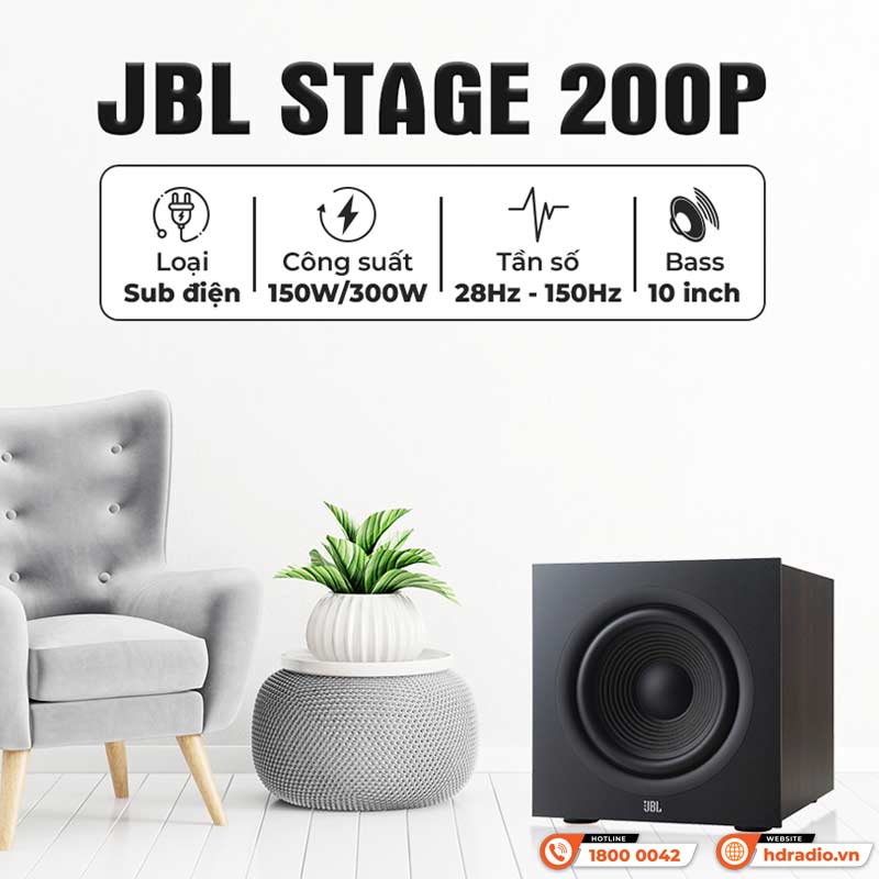 Loa Sub JBL Stage 200P
