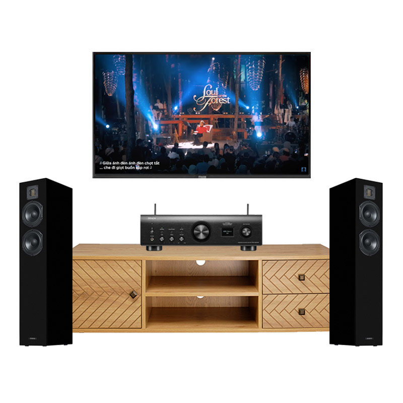 Dàn nghe nhạc Denon NN72 ( Piega Classic 5.0, Denon 900HNE)