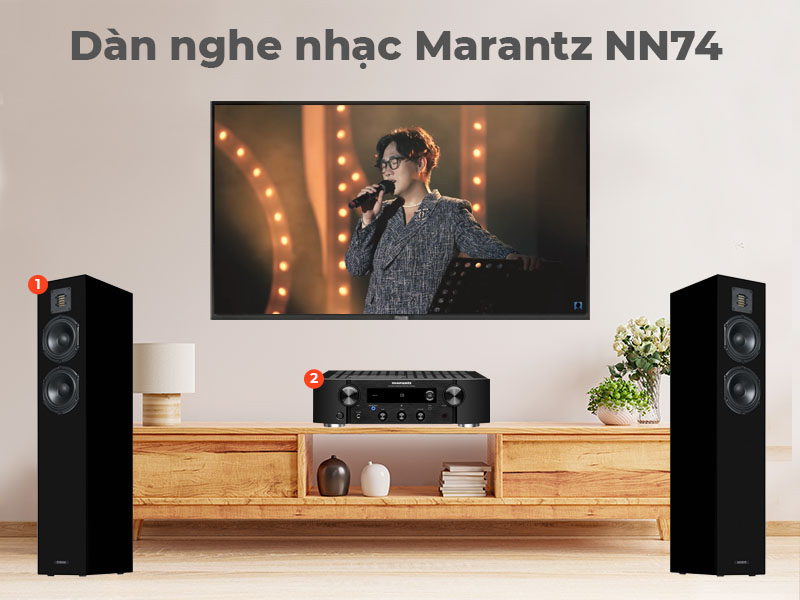 Dàn nghe nhạc Marantz NN74