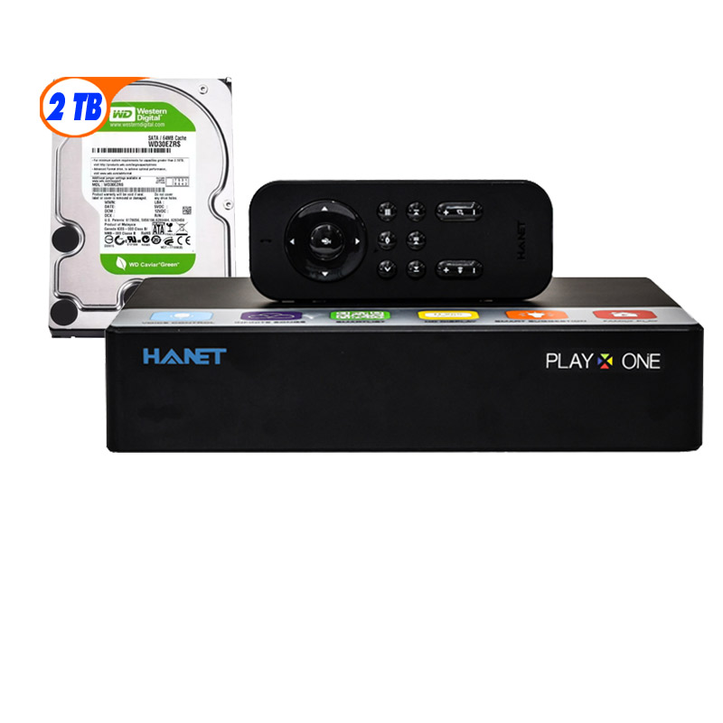 Đầu Karaoke Hanet PlayX One 2TB, Chọn bài Giọng nói, Cập nhật bài mới Online