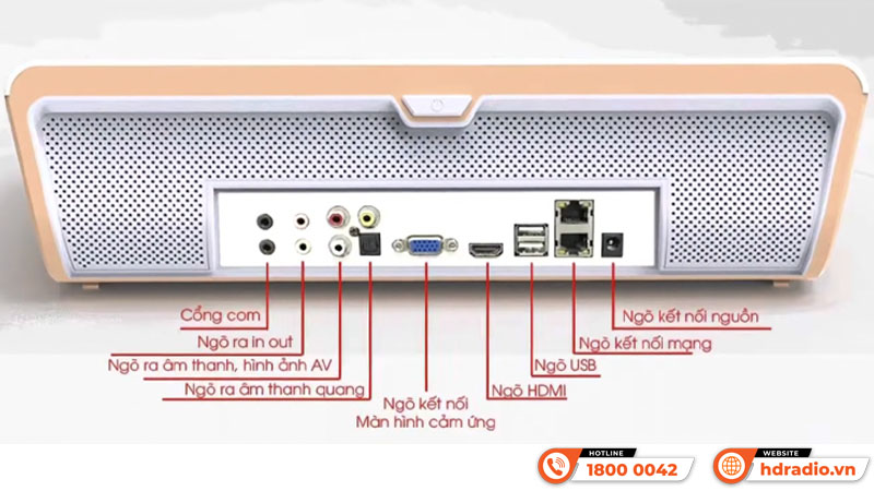 Đầu Karaoke liền màn Okara H20A 4TB