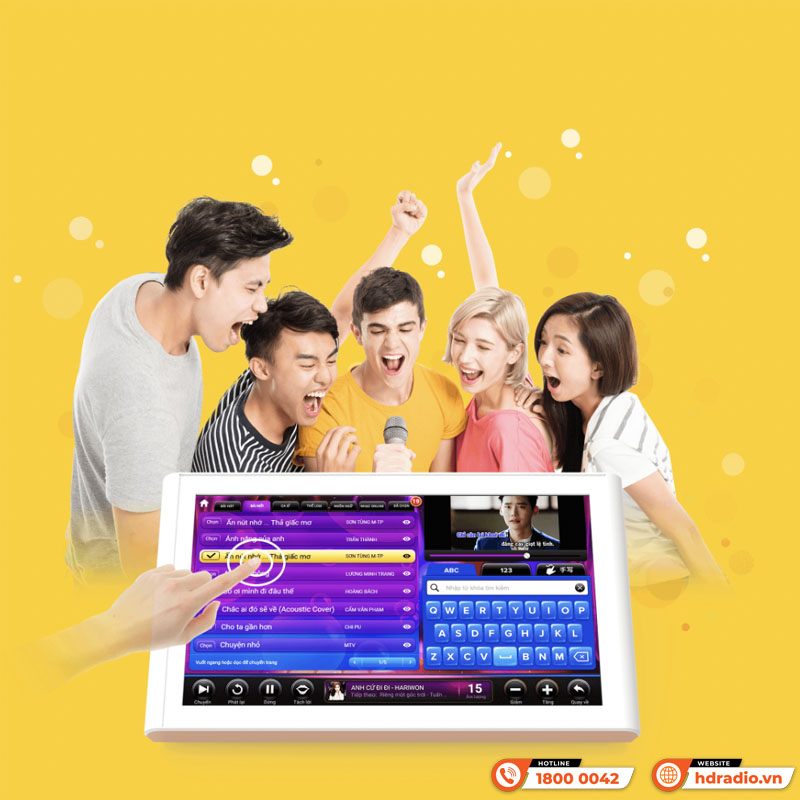 Đầu Karaoke liền màn Okara H20A 4TB