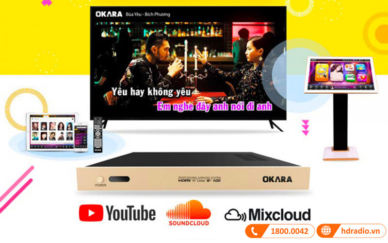 Đầu karaoke OKara M10i 6TB