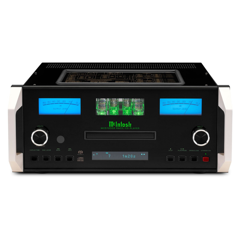 Đầu CD McIntosh MCD12000, OPTICAL, COAXIAL (Hỗ trợ CD, SACD, CD-R, CD-RW, DVD)